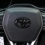 6.5x4.5cm Buckle Car Steering Wheel Emblem Decals Badge for Toyota