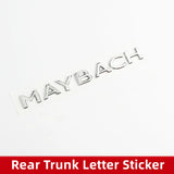 Mercedes Benz Maybach Car Front Hood Emblem Rear Badge Sticker Wheel Center Cover