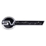 Land Rover SVR Logo ABS Car Rear Sticker Decal Auto Body Side Emblem Badge