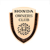 Honda Metal Shield Car Rear Sticker Auto Window Emblem Badge Decal