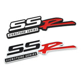 Chevrolet SSR Logo Metal Car Rear Sticker Auto Front Grille Emblem Badge