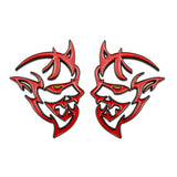 Dodge Demon Logo Metal Car Rear Sticker Fender Side Emblem Badge Decal