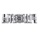 Tesla Plaid  Metal Car Rear Sticker Emblem Badge Decal