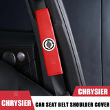 Car Seat Shoulder Strap Pad Cover for Chrysler Country Voyager PT 200 Aspen Cirrus 300c Town LHS Delta Cruiser Pacifica Sebring