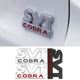 Ford SVT Logo Metal Car Rear Sticker Auto Body Side Fender Emblem Badge Decal