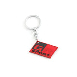 Toyota GR Sport Metal Car Key Rings Keychain Pendant