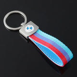 BMW Nylon Webbing Car Key Chain Keyring Keychain Pendant