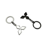 Mitsubishi Logo Metal Car Key Rings Keychain Pendant