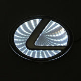 For Lexus Car LED Front Emblem Badge Lighting Sticker Accessories