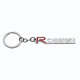 Volvo R Design Logo Metal Car Key Rings Keychain Pendant
