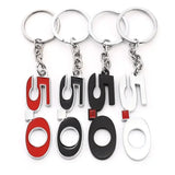 Ford 5.0 Logo Metal Car Keychain Keyring