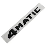 Mercedes Benz 2014-2016 4MATIC Logo ABS Car Rear Sticker