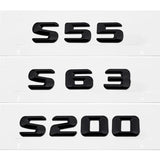 Mercedes Benz S55 S63 S200 S220 S250 S260 S300 S320 S350 Car Rear Stickers Decal