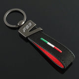 BMW F83 Logo Suede Car Keychain Keyring Key Pendant