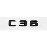 Mercedes Benz C32 C36 C43 C55 C63 C180 C200 C220 C230 Car Rear Stickers Badge Enblem