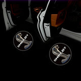 2pcs Ford Mustang Shelby Wireless Car Welcome Door Laser Projection LED Light