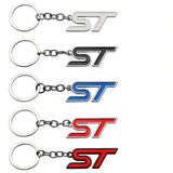 Ford ST Logo Metal Car Keychain Keyring