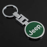 Jeep Metal Car Keychain Key Ring Holder Pendant
