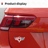 Chevrolet V8 Flag Metal Car Rear Sticker Decal Auto Trunk Emblem Badge