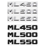 Mercedes Benz ML450 ML500 ML550 Car Rear Stickers Emblem Badge Decal