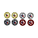 2PCS Jeep Lone Star Metal Car Rear Sticker Body Side Emblem Badge