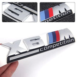 BMW M1 M2 M3 M4 M5 M6 X1M X2M X3M X4M X5M X6M Competition Car Rear Sticker Emblem Badge