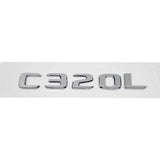 Mercedes Benz C200L C220L C260L C300L C320L ABS Car Rear Sticker