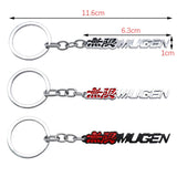 Honda Mugen Logo Metal Car Key Rings Keychain Pendant