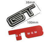 Ford GT Logo Metal Car Rear Sticker Auto Side Fender Emblem Badge Decal