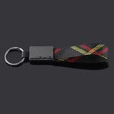 Mercedes Benz AMG Oxford Webbing Car Keychain Keyring