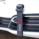 Toyota Carbon Fiber Car Front Bumper Trailer Belt Towing Rope
