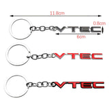 Honda VTEC Logo Metal Car Key Rings Keychain Pendant