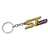 Ford ST Line Logo Metal Car Keychain Keyring