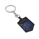 Jeep Mountain 4X4 Logo Metal Car Key Rings Keychain Pendant