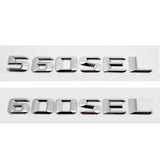 Mercedes Benz 300SEL 500SEL 560SEL 600SEL Car Rear Sticker Emblem Badge Decal