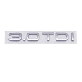 Audi 2.0TDI 3.0TDI 4.0TDI Car Rear Sticker Trunk Emblem Badge Decal