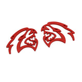 Dodge HellCat Metal Car Rear Sicker Body Side Emblem Decal