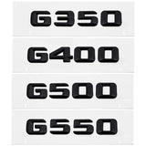 Mercedes Benz G63 G65 G200 G230 G300 G350 G400 G500 G550 Car Rear Sticker Emblem Badge