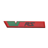 Skoda VRS Logo Metal Car Front Grille Emblem Badge Rear Sticker Decal