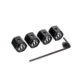 4pcs/set Chrysler Mopar Anti-Theft Car Air Valve Stem Cap Auto Tyre Valve Covers