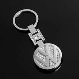 Volkswagen VW Car Logo Diamond Metal Keychain