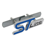 7.9x2.7cm Ford ST Line Metal Car Front Grille Emblem Badge Decal