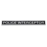 Ford Police Interceptor Metal Car Rear Sticker Auto Body Side Emblem Badge Decal