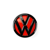 Car Front Grill Badge 120mm Rear Trunk Emblem 110mm for Volkswagen VW Polo 2014 2015 2016 Accessories Part Number 6C0 853 600-2