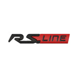 Renault RS Line Logo Metal Car Rear Sticker Emblem Badge Decal