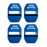 4pcs/set Jeep Cherokee Stainless Steel Car Door Lock Cover Protection