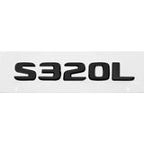 Mercedes Benz S500 S550 S600 S650 S300L S320L S500L S600L ABS Car Rear Sticker Decal