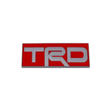 Metal Car Trunk Badge Rear Sticker for TRD Logo Corolla Rav4 Prius Camry Land Cruiser Highlander Yaris Auris Emblem Decal