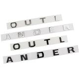 Mitsubishi OUTLANDER ABS Car Front Hood Emblem Badge Sticker Decal