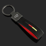 For Volkswagen VW R Lavida Golf MK7.5 T-ROC T-CROSS Jetta Polo MAGOTAN B6 B7 B8 Caddy Car Logo Keyring Metal Key Chains Holder Pendant